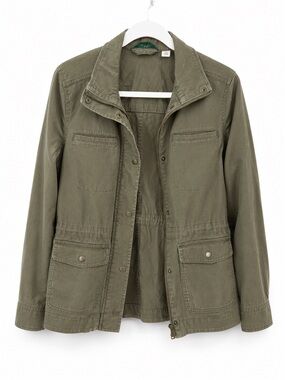 L.L. Bean Olive Utility Field Jacket